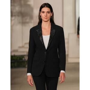 Ralph Lauren Collection Purple Label Beaded Jacket Blazer 6 S Formal Evening NWT